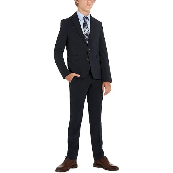 Kenneth Cole Reaction Boys Slim Fit 2-Piece Formal Suit